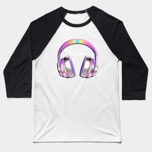 Dream Headphones - Metallic Sunset Baseball T-Shirt